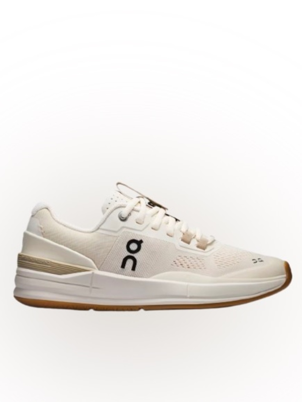 On Women's The Roger Pro Tennis Shoes Sz 6.5 Ivory/White High Performance Court